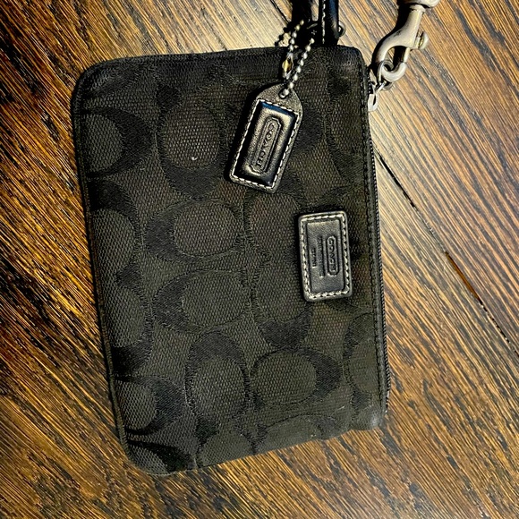Coach Handbags - Coach wristlet black